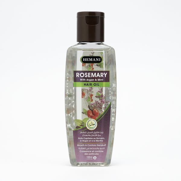 Rosemary Hair Oil with Argan & Mint 100ml