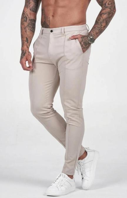 Mens Velon Cool Signature Fit Pants - Beige