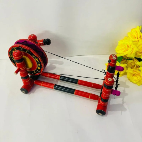 Wooden Charkha Model