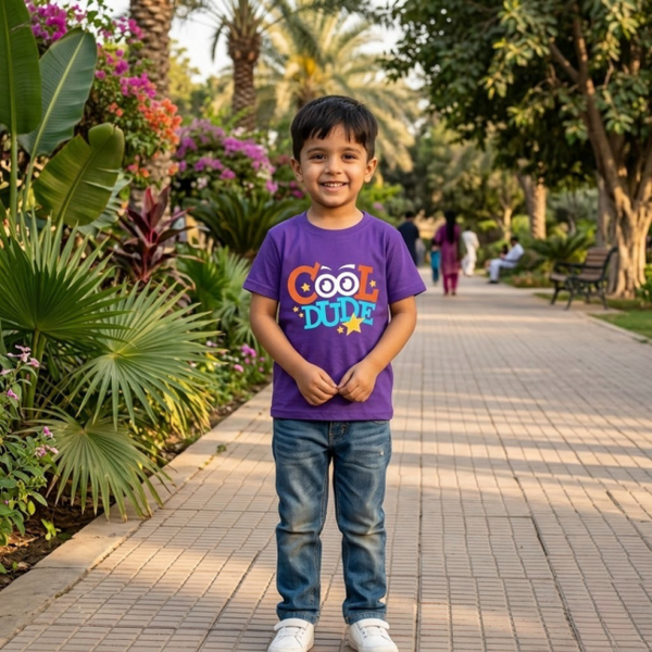 Cool dude Purple Dark T-Shirt
