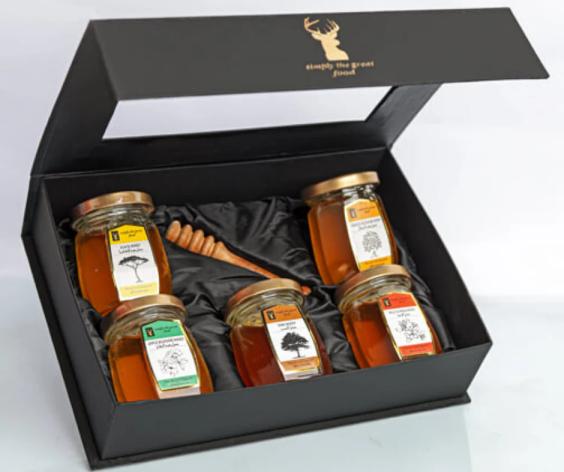 Gift Set: 5 Jars of 125g each - Mix