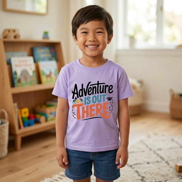 Adventure Kids T-Shirt Lite Purple