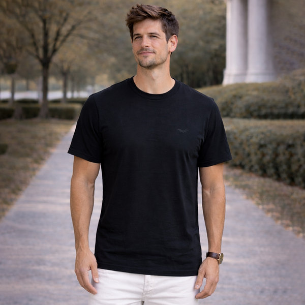 Eternity Men Executive Black Summer T-Shirt