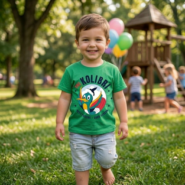 THE KOILIBRI T SHIRT Lite Green