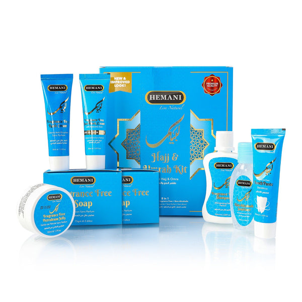 Hemani Hajj & Umrah Kit 8 in 1 New