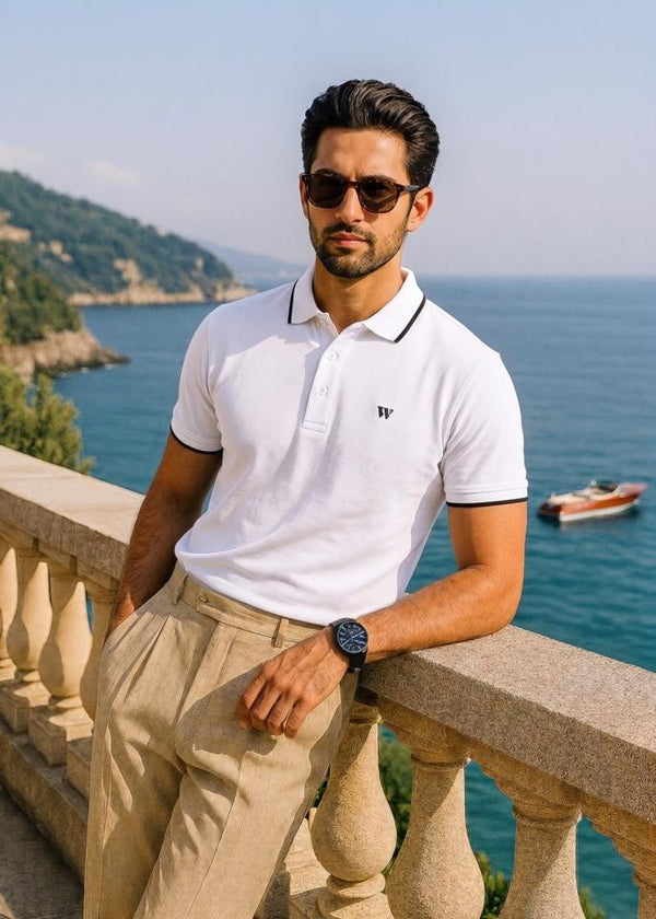 Wearist Classic Fit Polo Shirt – White