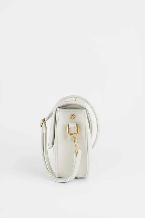 Elegant Quilted HAR-4 for Women HandBag white